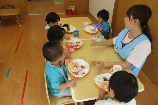 お給食の様子